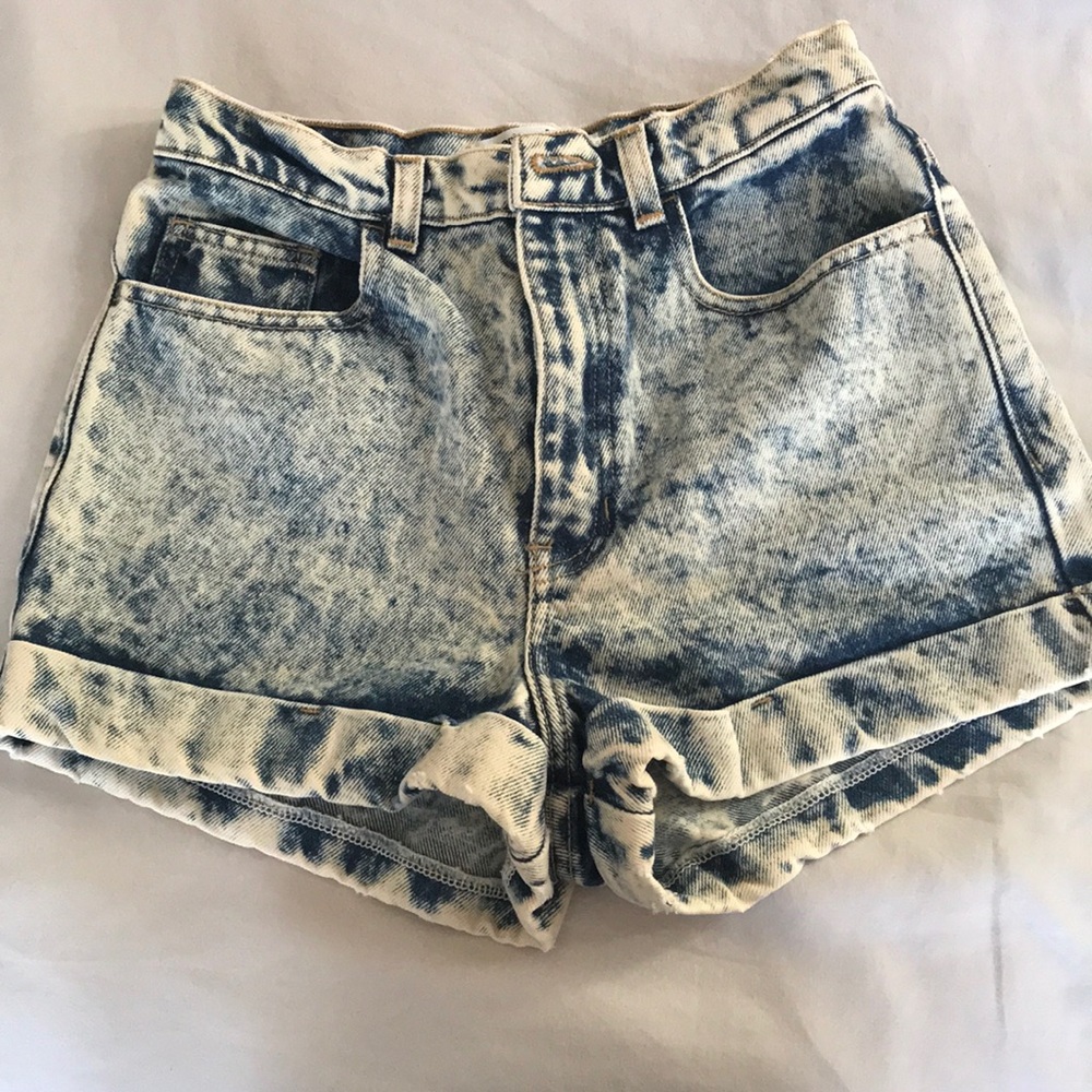 American Apparel Jean Shorts